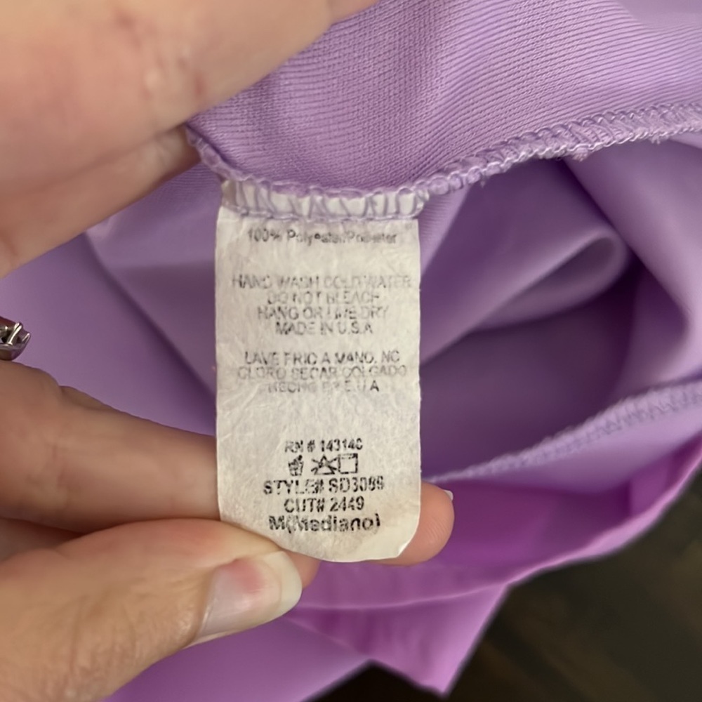 STYLE Rack Light Purple Mini Dress Size Small - Picture 8 of 8